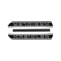 sticker set fuel tank black/white kreidler