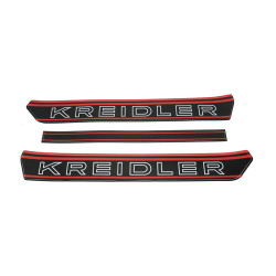 stickerset benzinetank zwart/rood kreidler