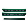 stickerset benzinetank zwart/groen kreidler
