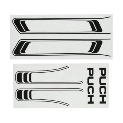 stickerset frame origineel model zwart puch maxi