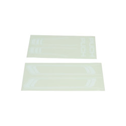 sticker set frame white puch maxi