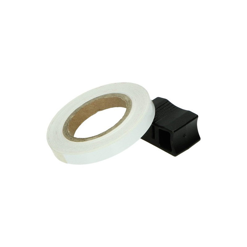 sticker universeel wielbies + montage-adapter wit