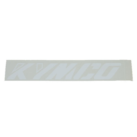 sticker word [kymco] broad white kymco, sco kymco 2t, sco kymco 4t op op