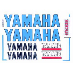 sticker set Falko word [yamaha] blue 6-parts 982020