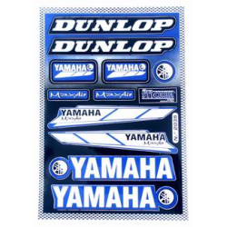 sticker set Falko sponsor dunlop/max air/yamaha blue 11-parts universal 982035
