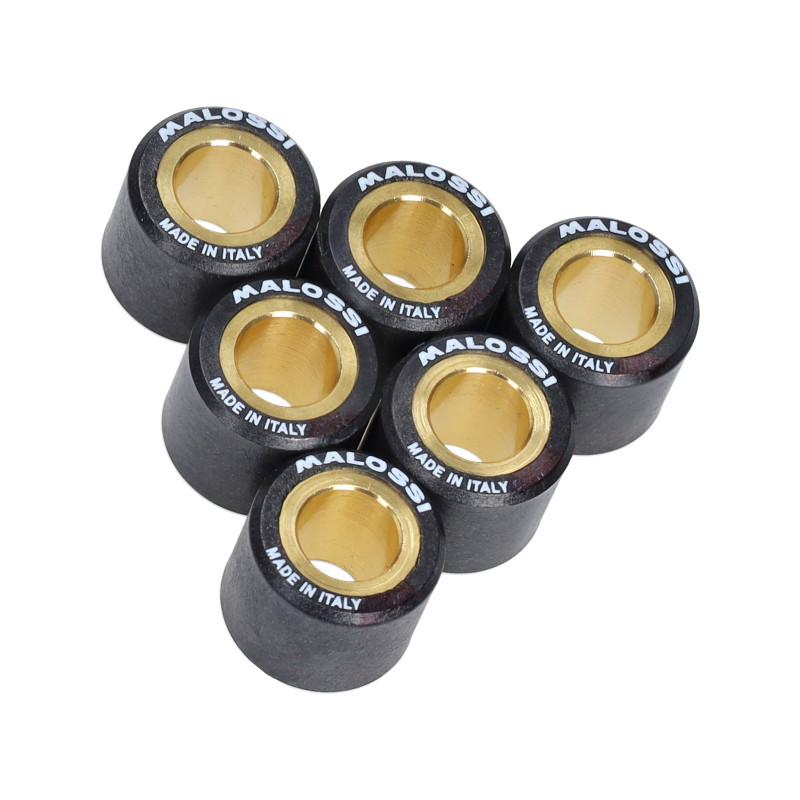 variator roller set Malossi 17.0gr 20x17mm gts super 300cc, mp3-300cc, Runner 180cc, Runner 200cc 6611095.z0