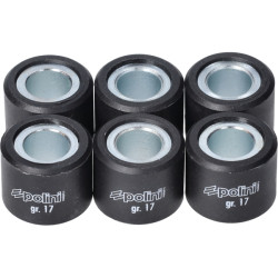 variator roller set Polini 17.0gr 20x17mm gts 300, mp3-300cc, Runner 180cc, Runner 200cc 242.356