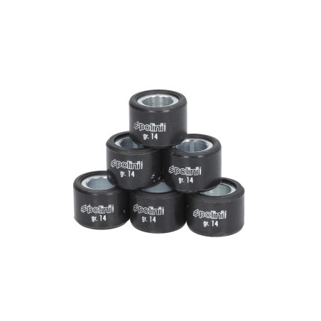 variator roller set Polini 13.8gr euro-4/5/5+ 20x15 primavera 125 4t, sprint 125 4t 242.433