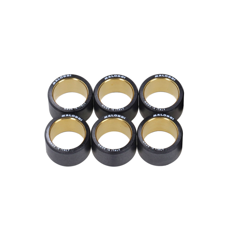 variator roller set Malossi 19.0gr 23x18mm adv350, agility 300cc, sh300, xciting 250, x-max 250cc, x-max 300 669917.o0