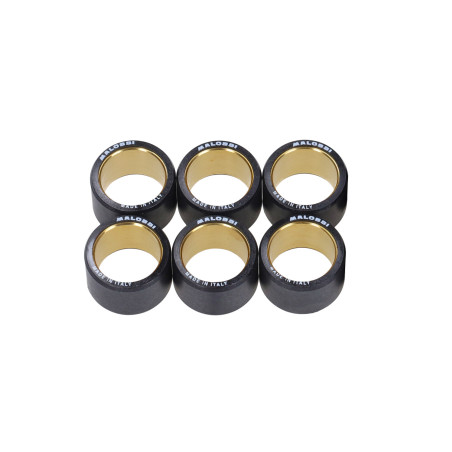 variator roller set Malossi 20.0gr 23x18mm adv350, agility 300cc, sh300, xciting 250, x-max 250cc, x-max 300 669917.q0