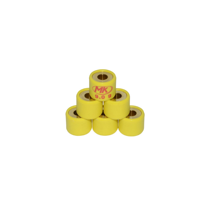 variator roller set Metrakit 9.0gr 15x12mm minarelli