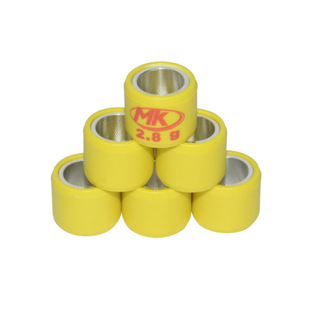 variator roller set Metrakit 2.8gr 16x13mm sco gy6, sco piaggio ot