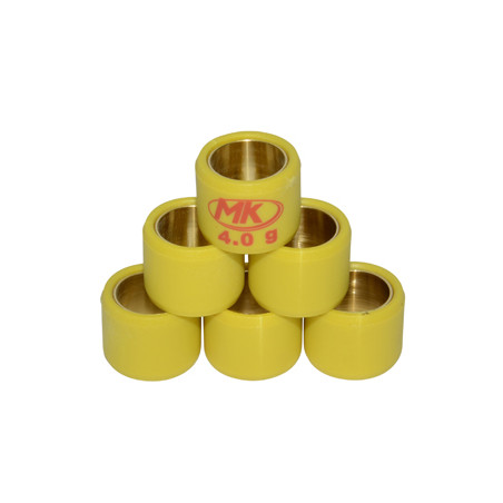 variator roller set Metrakit 4.0gr 16x13mm sco gy6, sco piaggio ot 945v1109