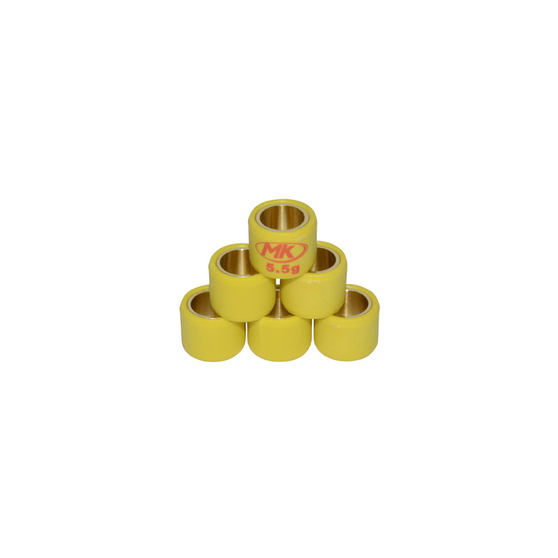 variator roller set Metrakit 5.5gr 16x13mm sco gy6, sco piaggio ot 945v1104