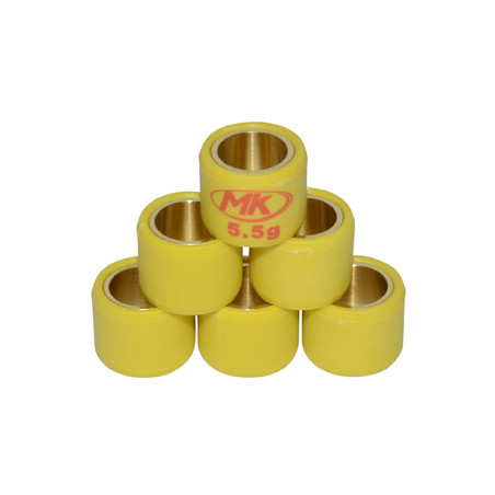 variator roller set Metrakit 5.5gr 16x13mm sco gy6, sco piaggio ot 945v1104