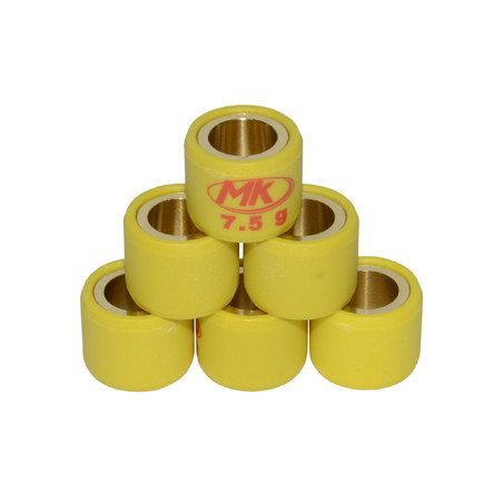 variator roller set Metrakit 7.5gr 16x13mm sco gy6, sco piaggio ot 945v1101