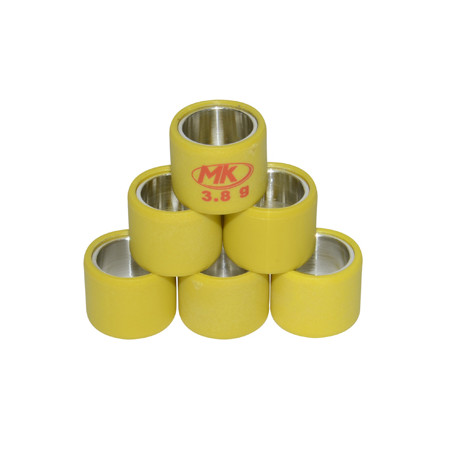 variator roller set Metrakit 3.8gr 19x15.5mm sco piaggio nt 945v5105