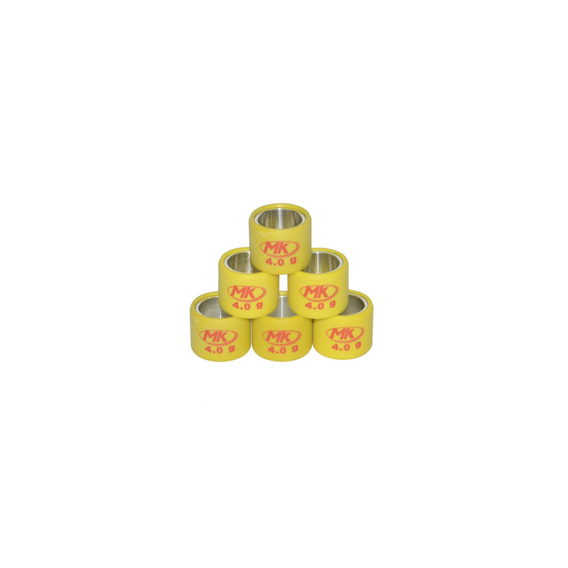 variator roller set Metrakit 4.0gr 19x15.5mm sco piaggio nt 945v5106