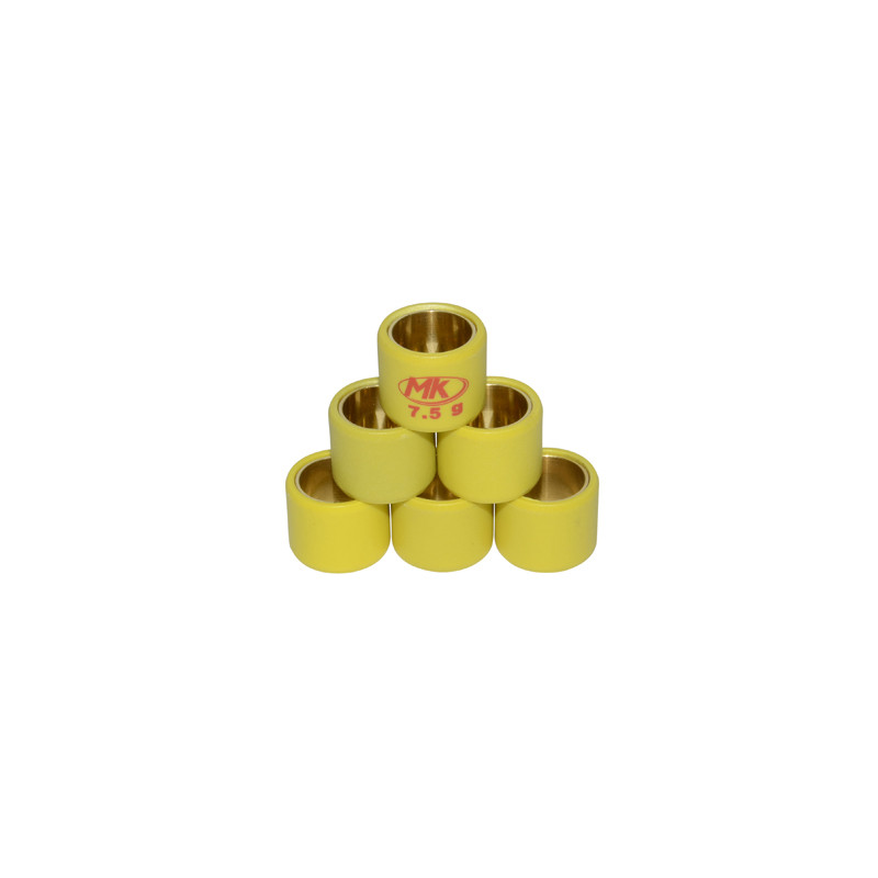variator roller set Metrakit 7.5gr 19x15.5mm sco piaggio nt 945v5110