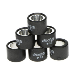 variator roller set Polini 5.3gr 19x15.5mm sco piaggio nt 242.088