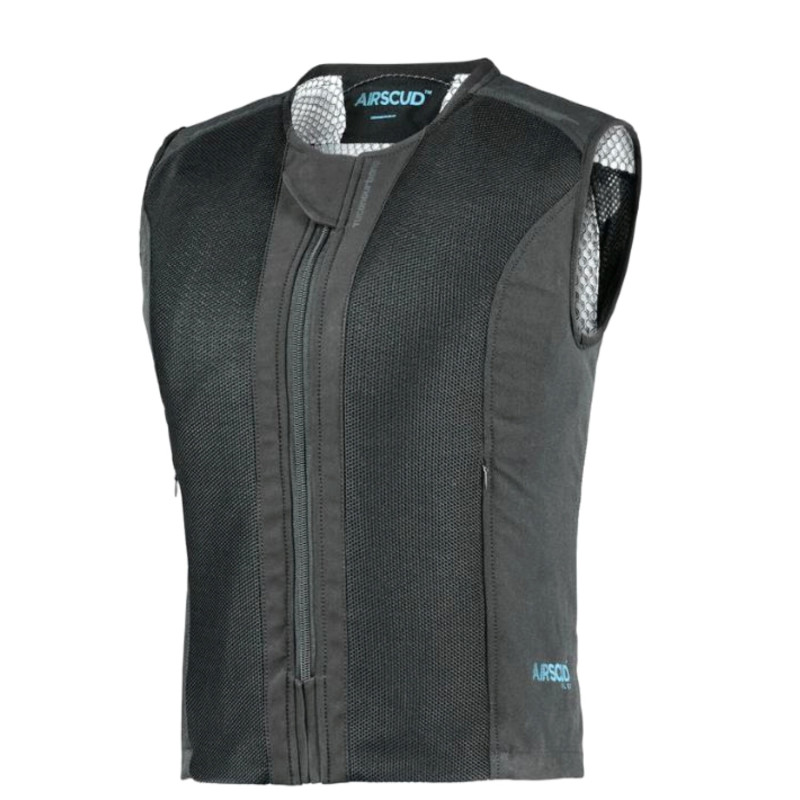 airbag vest tucano airscud CE gecertificeerd dames S zwart motorfiets, scooter
