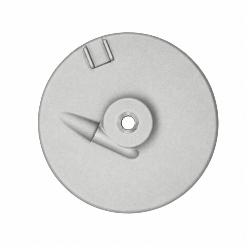 wielplaat schijfrem model zundapp rechts zilver ks80, ks50