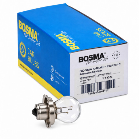 bulb 6V Bosma 18W + collar p26s