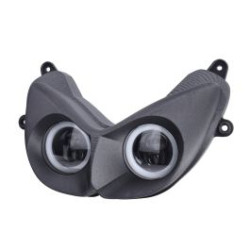 dual headlight E-vok iron led 2st Yamaha aerox, mbk nitro