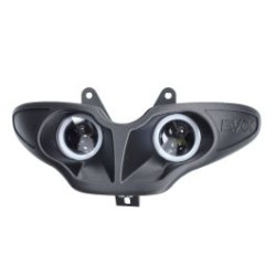 koplamp dubbel Evok iron led gilera runner 50/125/180/200
