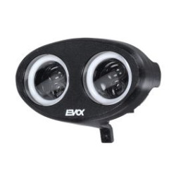 koplamp dubbel Evok iron led aprilia scarabeo
