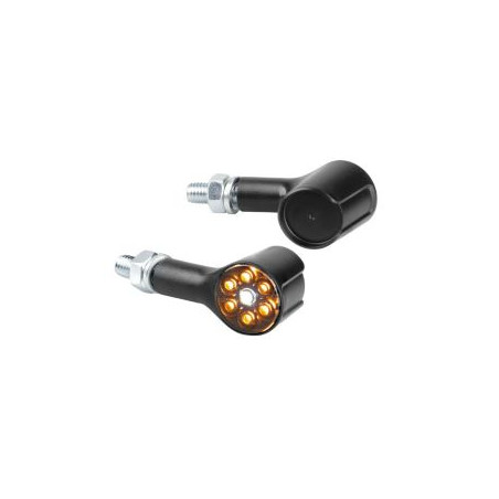 indicator set Lampa led front side 12V LED Corner Lights 8mm orange universal 91626