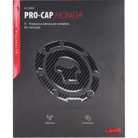 sticker lampa tankdop carbon 7 gaats honda 90005