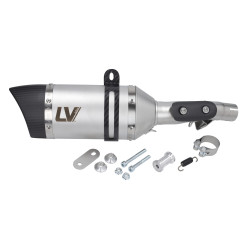 uitlaat Leovince euro-4/5/5+ slip-on LV Pro RVS honda forza 750 , xadv750 14193e