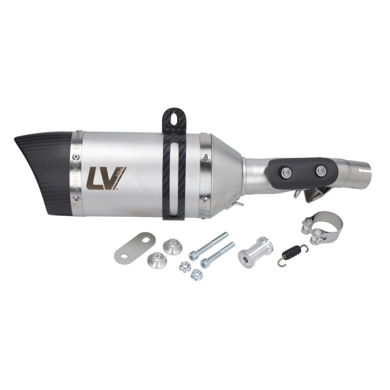 exhaust Leovince euro-4/5/5+ slip-on LV Pro stainless steel forza 750, xadv750 14193e