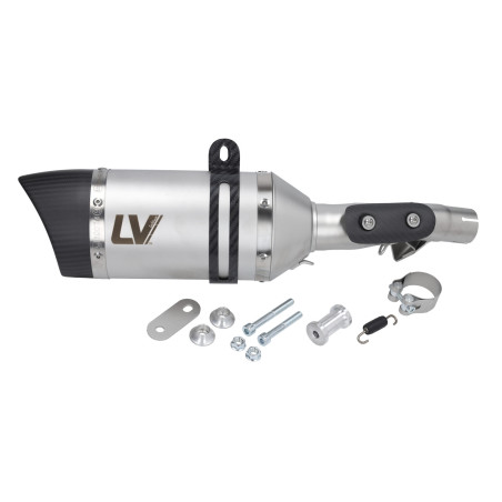 uitlaat Leovince euro-4/5/5+ slip-on LV Pro RVS honda forza 750 , xadv750 14193e