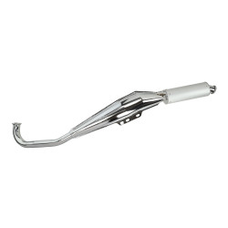 exhaust Bullet high chrome puch maxi