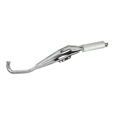 exhaust Bullet high chrome puch maxi