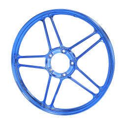 front/rear wheel Fast Arrow blue/chrome puch maxi