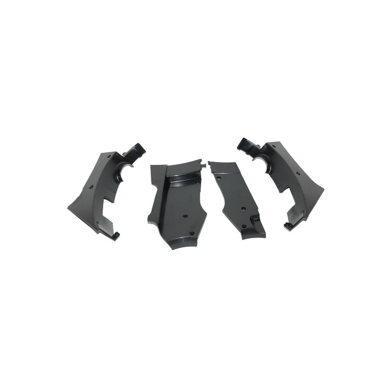 frame cover set plastic left+right under black zundapp 529 / 530