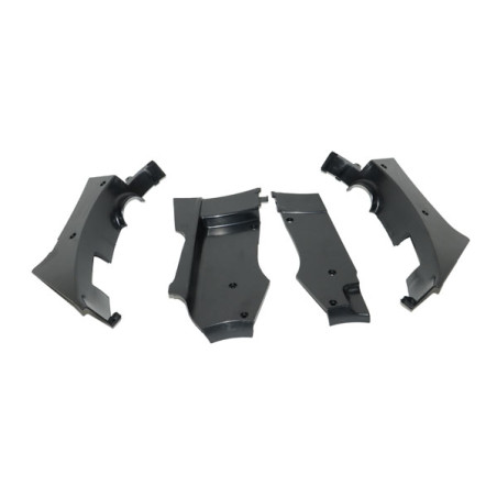 frame cover set plastic left+right under black zundapp 529 / 530