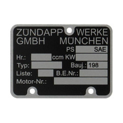 plaatje motorblok nummer 198..... zund mod. 540, zund nt mod. 529/530, zundapp