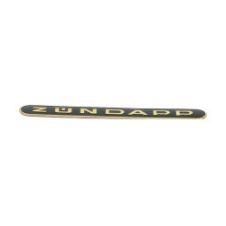 emblem word [zundapp] oblong black/gold 517
