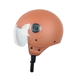 Helm vito leer brown amsterdam