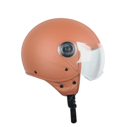 Helm vito leer brown amsterdam