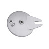 brake backing plate rear wheel Z517-15.611 zundapp, zund nt mod. 529/530 z517-15.611