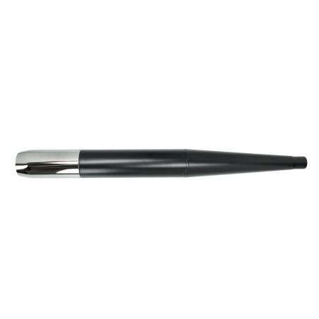 uitlaat jamarcol model 6.3 28mm zwart/chroom bromfiets, zundapp