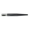 uitlaat jamarcol model 6.3 28mm zwart/chroom bromfiets, zundapp