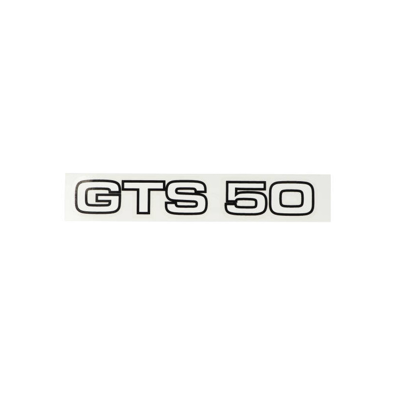 sticker zundapp white/black gts 50, zundapp
