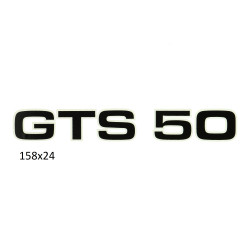 sticker black/white gts 50, zundapp