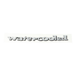 sticker Zundapp watercooled grijs/zwart
